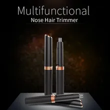 Электрический триммер для волос в носу, Мужская бритва, перезаряжаемая, для удаления волос, для бритья, Мужская бритва, для бороды, лица, волос, тример для носа и ушей