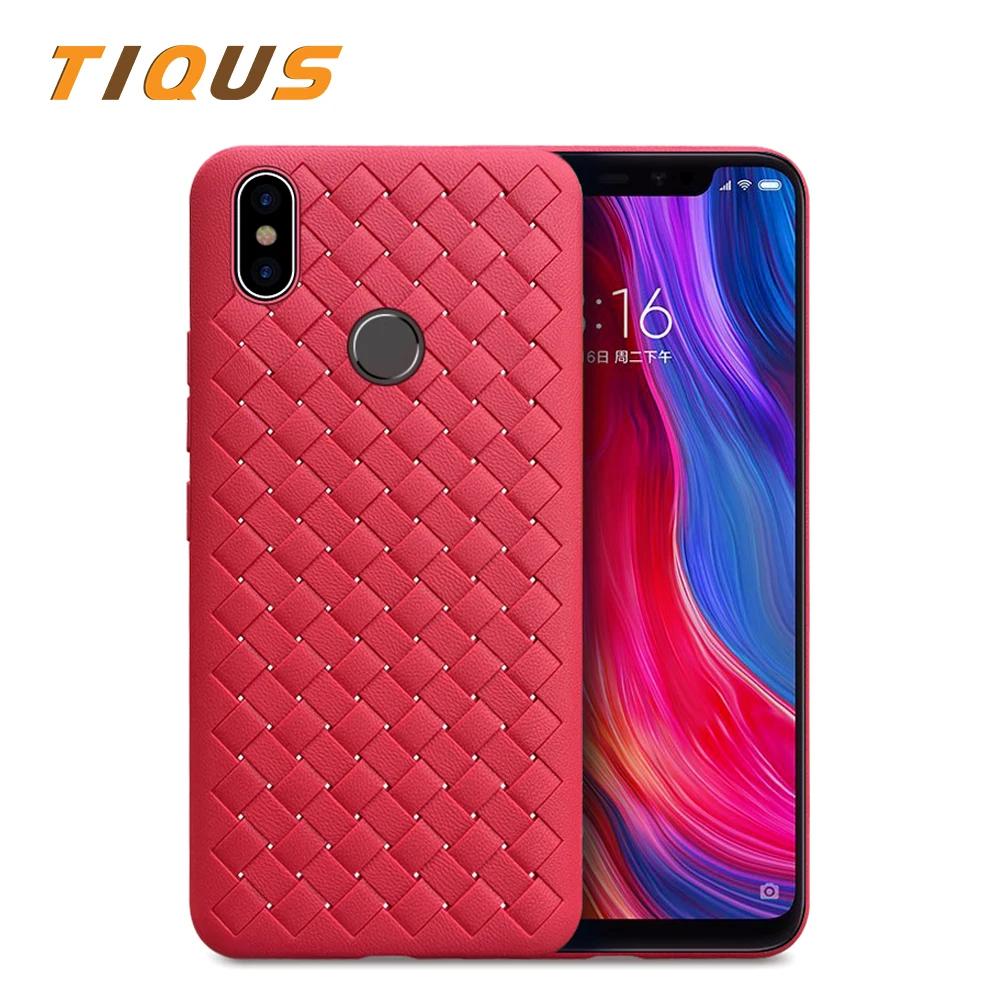 

TIQUS Case For Xiaomi Redmi 5 5X 4X 5A 3S For Redmi 4A Case Grid Weaving Soft Silicone TPU Cases Cover For Note 3 Cell Phone