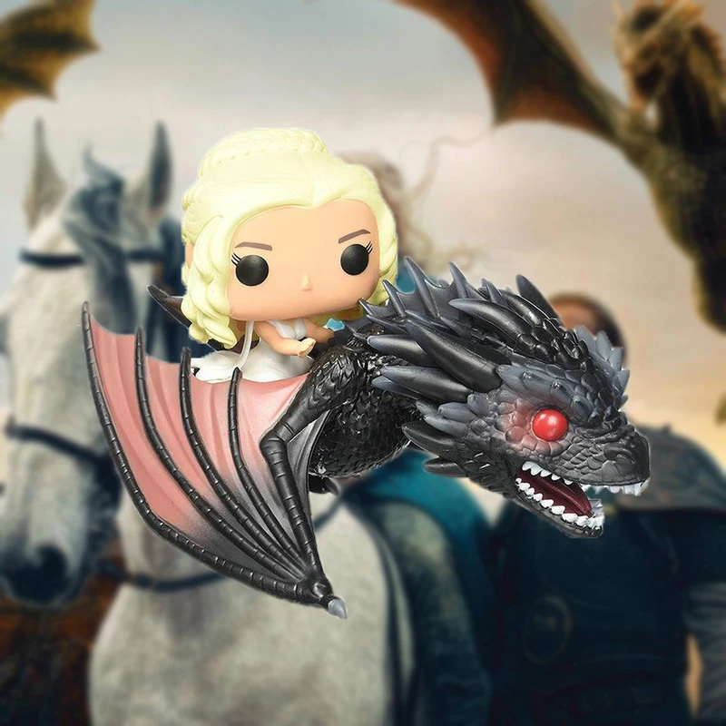 

A Song of Ice and Fire Game of Thrones Dragon Collectible Model Toys for Children Action Toy Figures