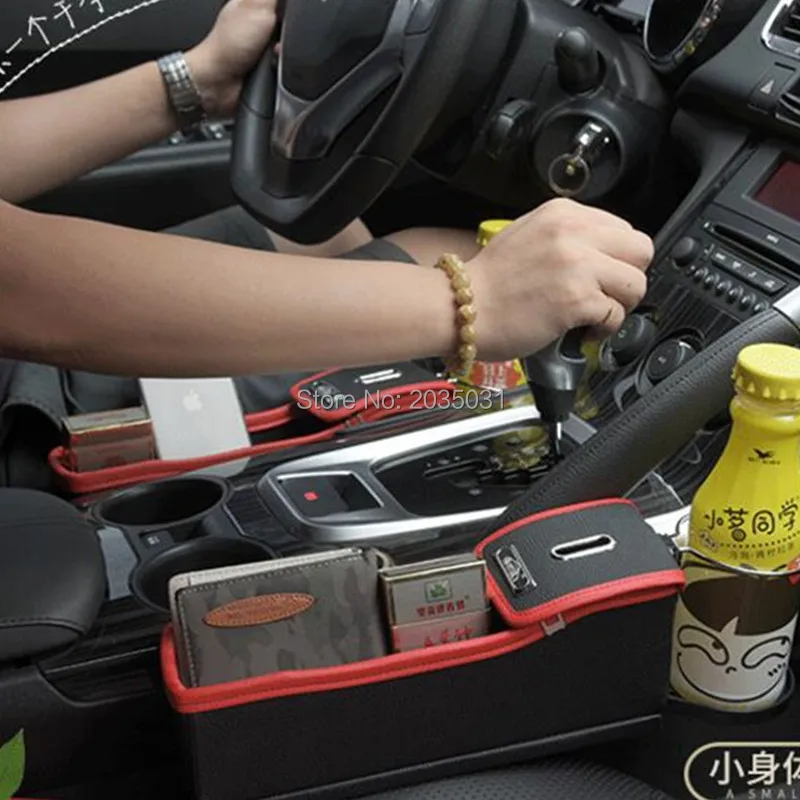 Estilo de Fenda do Assento Armazenamento para Skoda Novo Carro Lacunas Caixa Rápida Bmw x5 F15 Tucson Audi a3 8p Kia Cerato Sorento Prime 2020 3 carro lacunas caixa armazenamento para skoda rápida