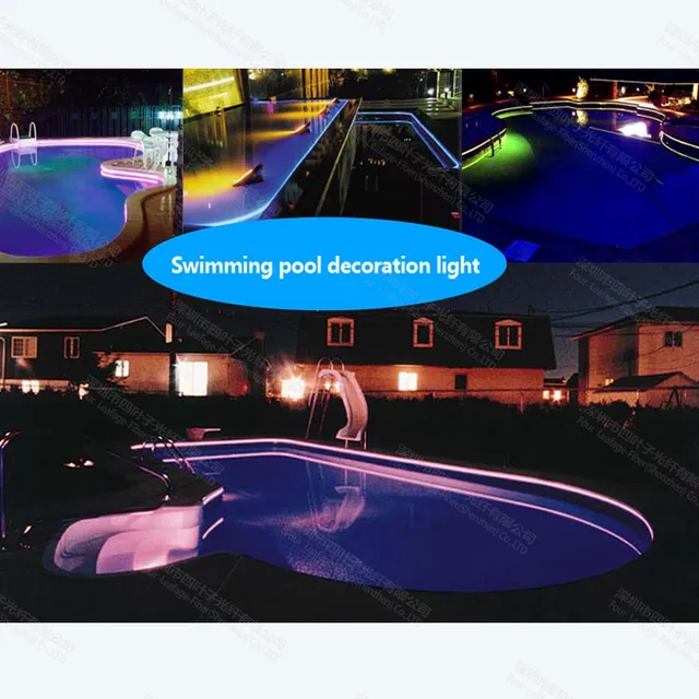 Online Factory 2mm Waterproof Anti Uv Plastic Side Glow Factory 2mm Waterproof Anti Uv Plastic Side Glow Portable Pool Light Fibre Optic Cable