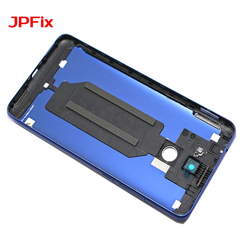 Jpfix Батарея задняя крышка Корпус для Huawei Enjoy 7 Plus Y7 Prime задняя крышка Корпус Замена с технологией сканирования отпечатков пальцев