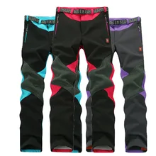 Брюки для походов на открытом воздухе, водонепроницаемые ветрозащитные флисовые брюки, теплые термо флисовые брюки для катания на лыжах, кемпинга, походов