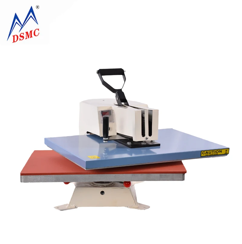 Free shipping easy use 220v 45*45cm heat press machine manual hot printing fabric machine for