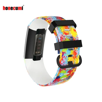 

Honecumi Watch Strap For Fitbit Charge 3 Bracelet Replacement Band Accessories For Fitbit Charge 3 Fitness Tracker Smart Watch
