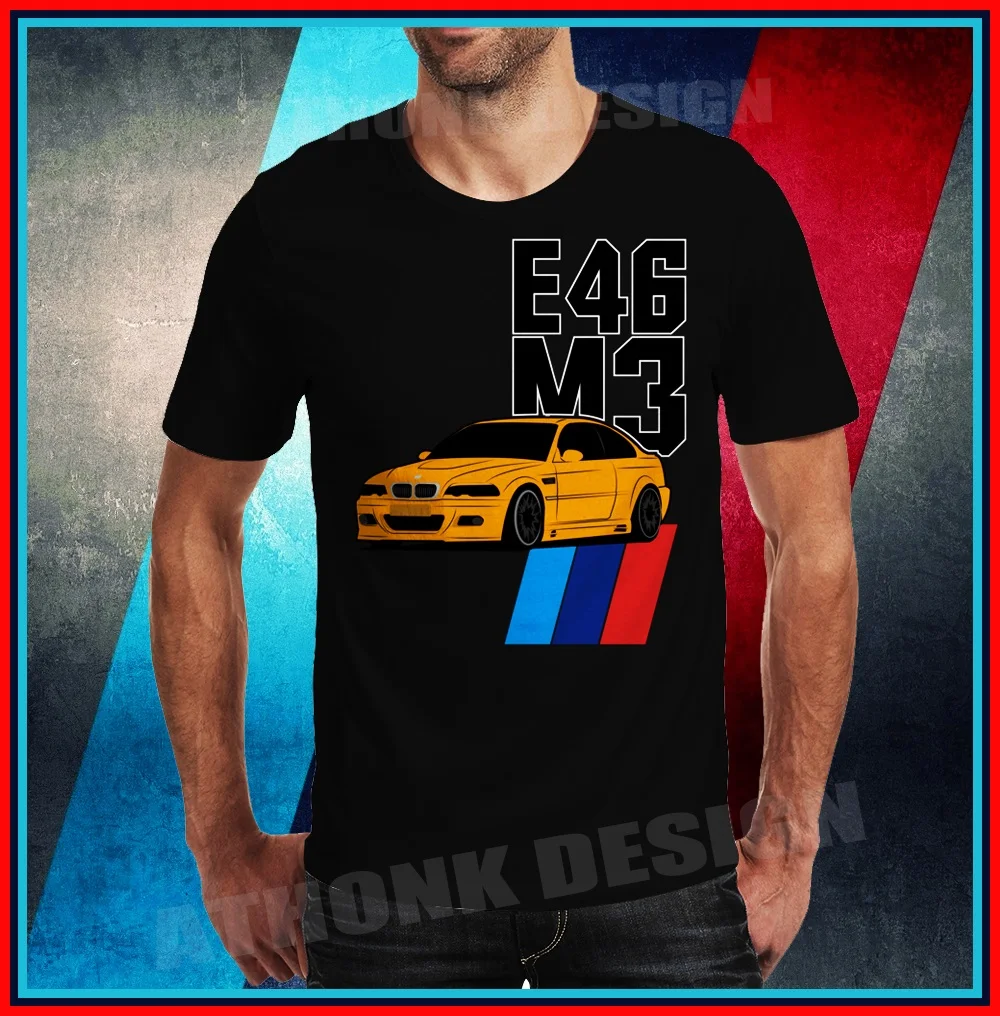 

2019 Plus Size E46 M3 T-Shirt Car Motorsport Shirt Classic Sweatshirt