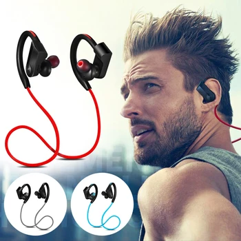 

Bluetooth Earphone Headphones Sport Bass Wireless Headset with mic Stereo Bluetooth Earbuds for iphone phone