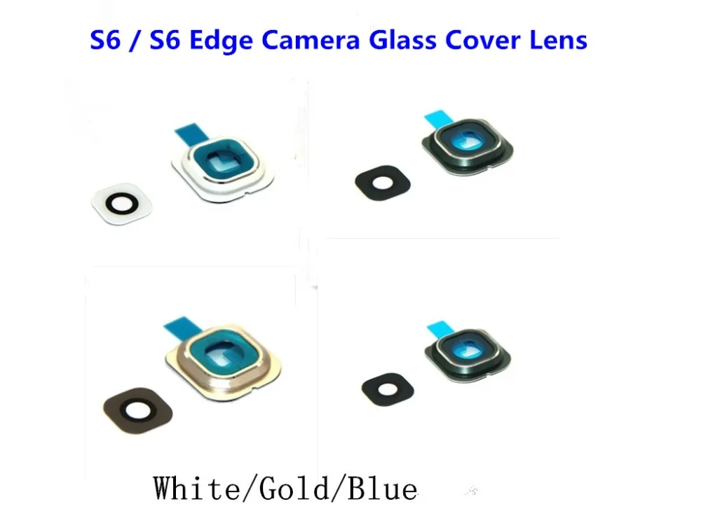 10pcs/lot New Back Rear Camera Lens with Cover Frame replacement for