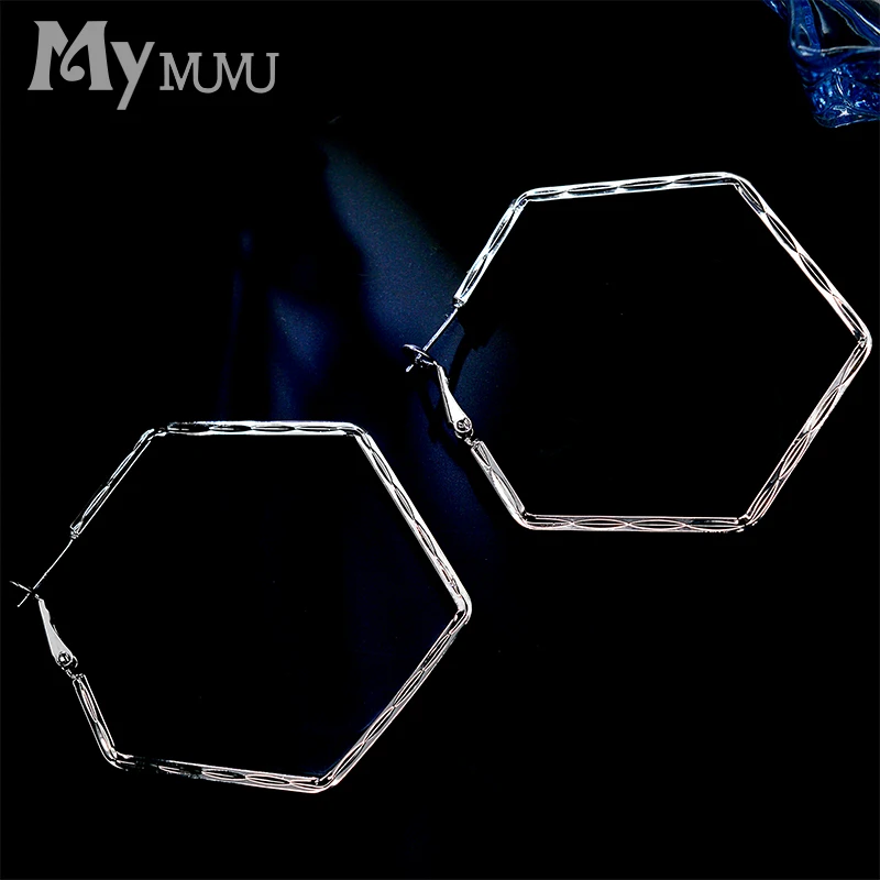 

Trendy geometric Earrings Circle Earrings Loop Earrings for Women 2019 fashion