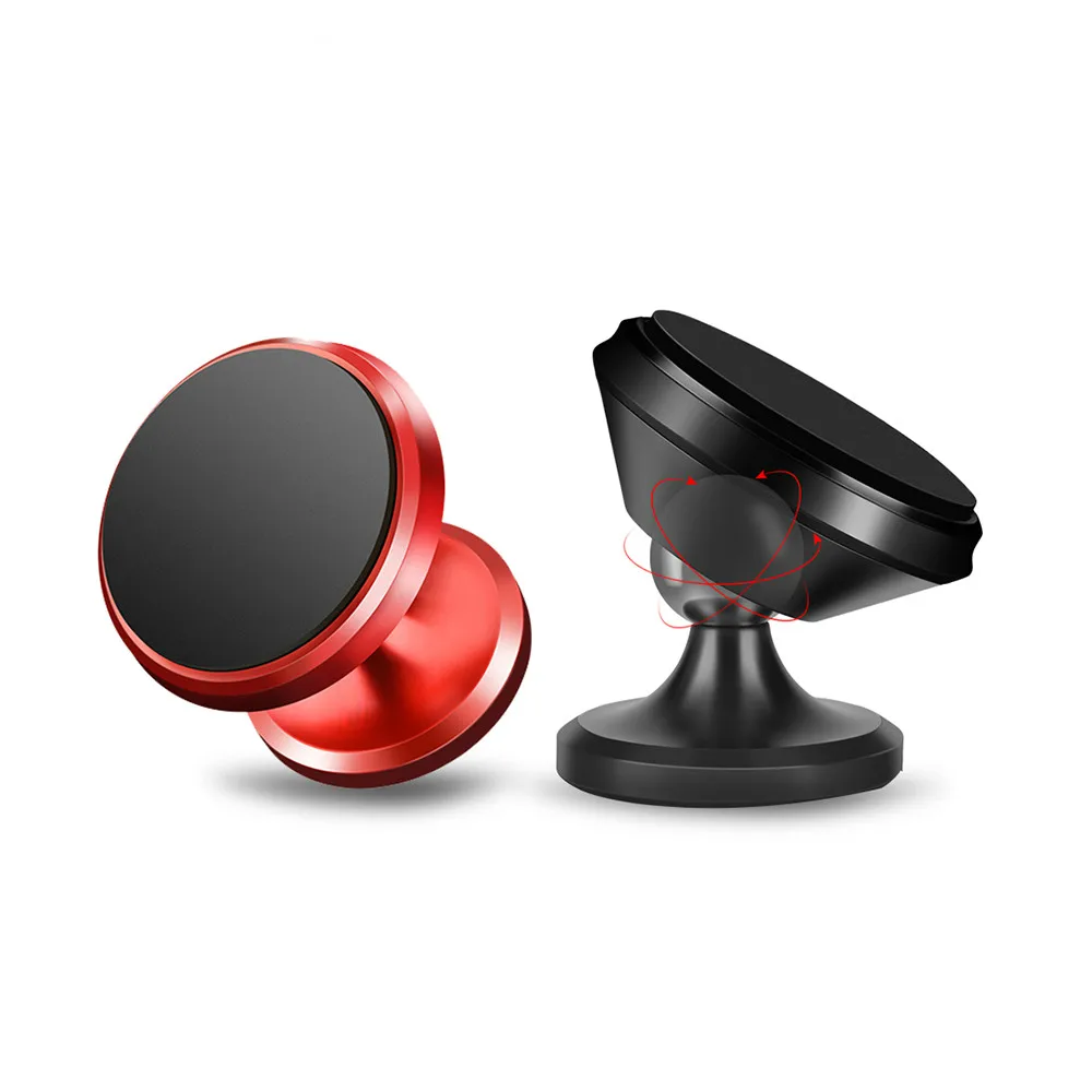 

Magnetic Car Phone Bracket 360 Rotation GPS Mobile Phone Metal mount Car Holder Stand for iPhone 7 8 plus Samsung Xiaomi Huawei