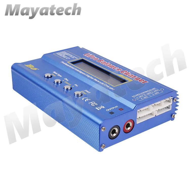 Зарядное устройство B6 50W 80W 6A Lipo NiMh Li Ion Ni Cd Digital Lipro балансирующее зарядное
