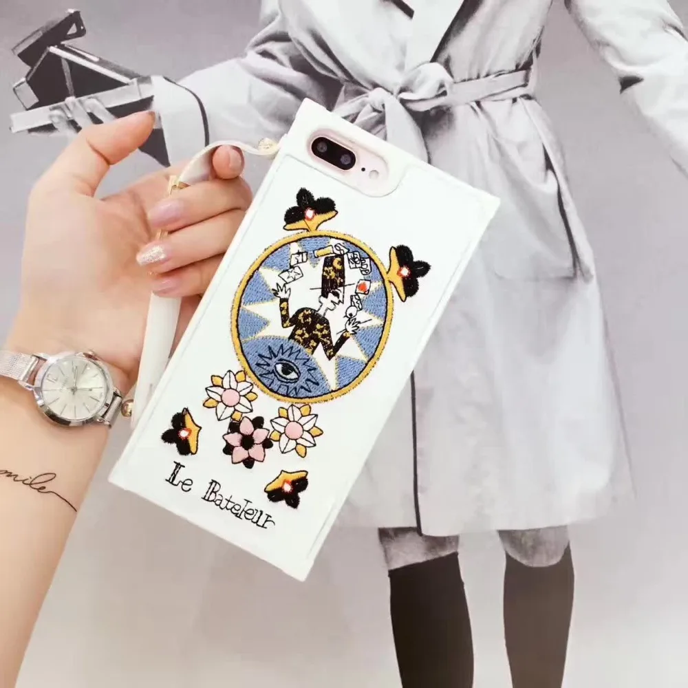 imágenes para 2017 Nueva caja del teléfono celular para iphone7 tarot 7 PLUS 6 S gran suerte marea imágenes para 2017 Nueva caja del teléfono celular para iphone7 tarot 7 PLUS 6 S gran suerte marea