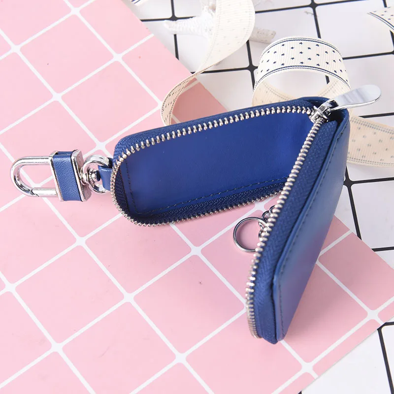 bolsa Mini Estuche clave cuero genuino de Bag Street bolsa de clave