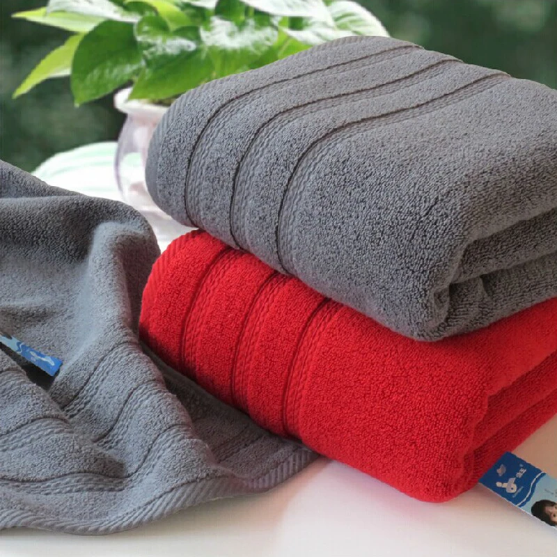 2018 Sale Serviette De Plage Vosges Jie Jade Pure Cotton Thickening Big Towel Adult Men And Women Water Wedding Bath 80 * 150 | Дом и сад