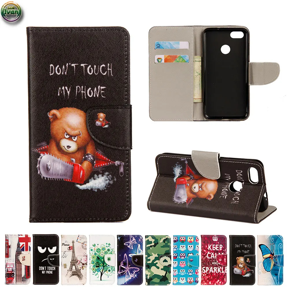 

Wallet Case For Huawei Y6 Pro 2017 SLA-L22 SLA-L02 SLA-L03 Phone Leather Flip Case Cover For Huawei P9 lite mini SLA L22 L02 L03