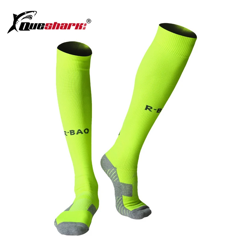 

Unisex Sports Football Long Stockings Comfortable Cotton Shin Guard Teenagers Racing Soccer Tennis Leg Warmers Hiking Gym Socks