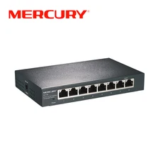 MERCURY SG108 8 Порты и разъёмы Gigabit металла коммутатор для интернет-сети 10/100/1000 Мбит/с настольный коммутатор