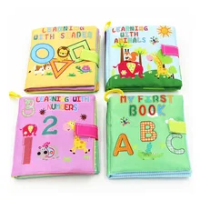 Baby Books 0 12 months soft cloth book educational for baby Newborns Kids Learning toddlers Toys Infant sensory Books rustle