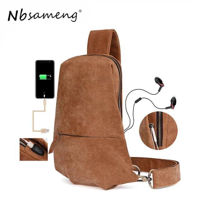 

NBSAMENG New Arrival Chest Pack Men's Crossbody Multifunction Anti-theft Messenger Summer Trip Bag Shoulder Bags