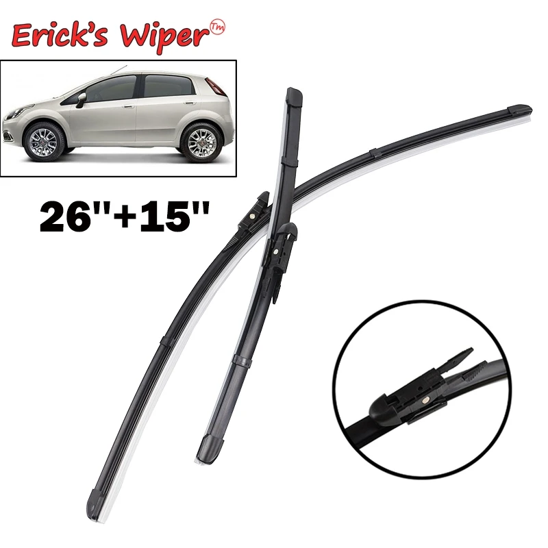 Erick's Wiper Front Wiper Blades For FIAT Punto Evo 2009 2016 2015 2014