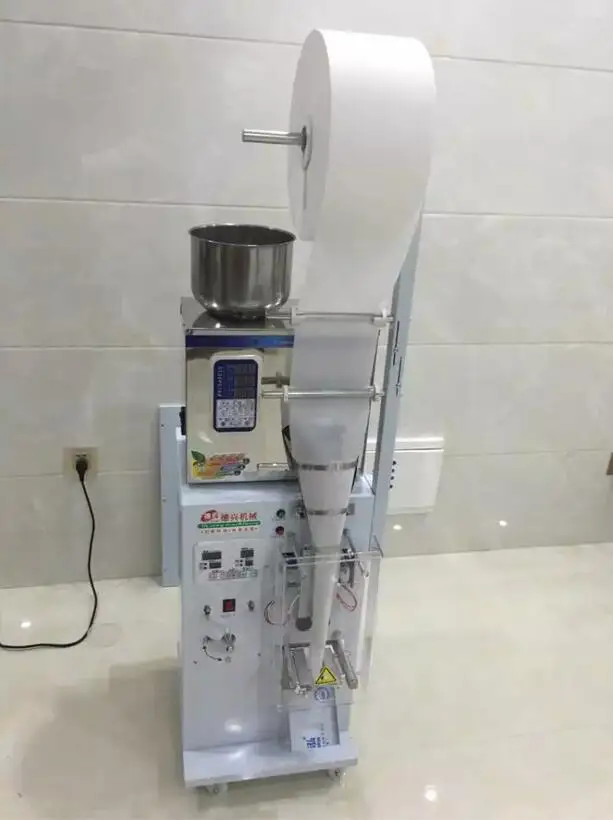 

Food Automatic weighing packaging machine Granular powder medicinal racking machine bag version installed high-quality 1-25g