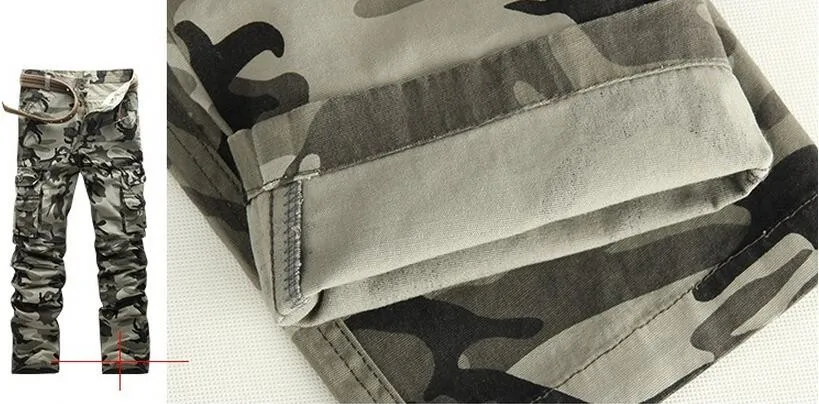 Качественные военные камуфляжные брюки комбинезоны мужские армейские повседневные брюки карго Тактические армейские брюки плюс размер