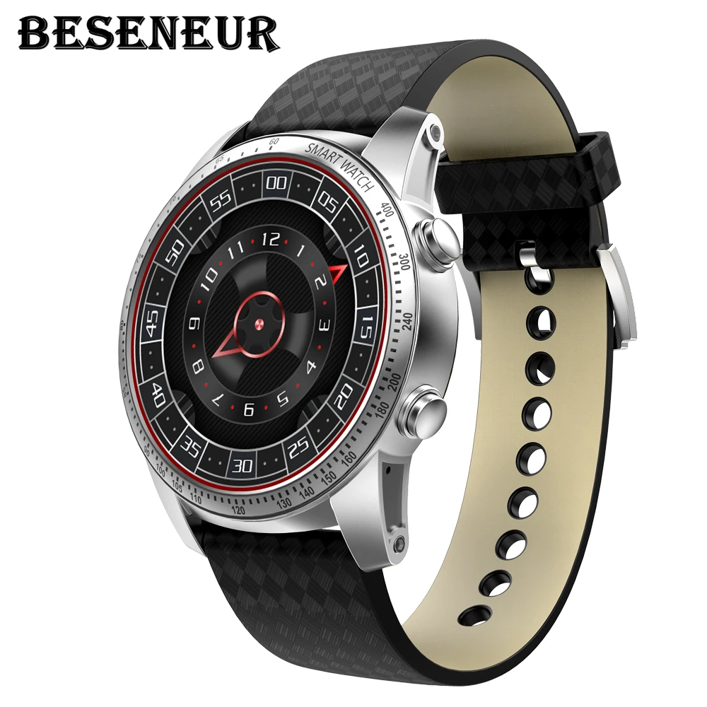 Beseneur KW99 Bluetooth Smart Watch Support 3G Network WIFI GPS Sim Card Smartwatch Android 5.1 Pedometer Fitness Tracker Watch