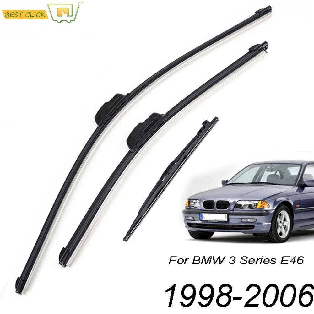 Misima 3pcs/set Windshield Wiper Blades For Bmw 3 Series M3 E46 Touring