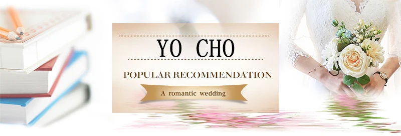 YO CHO Creative Fashion High-end Handmade Wedding Bride Bridesmaid Hand Wrist Flowers Purple Daisy Wedding Dancing Party Decor