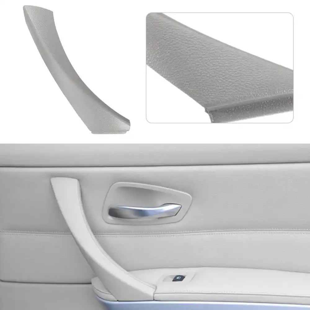 Car Inner Handle Interior Door Panel Pull Trim Cover Beige Right Side Door Handle For Bmw E90 E91 3 Series