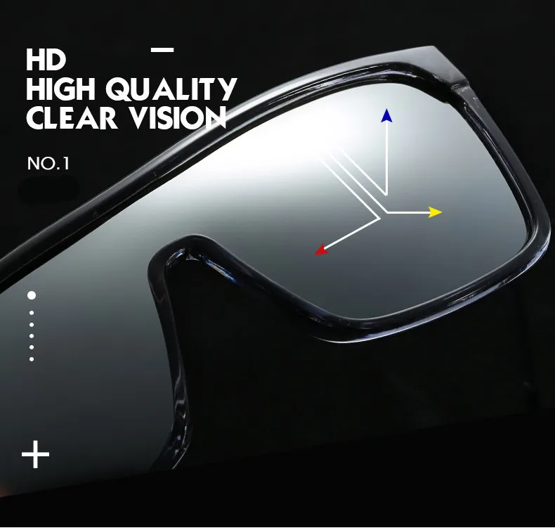 Ywjanp новые модные спортивные солнцезащитные очки Для мужчин Для женщин очки для рыбалки на открытом воздухе для спорта, вождения, солнцезащитные очки Oculos culos De Sol UV400