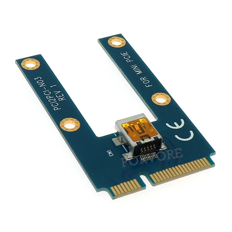Мини адаптер PCIe USB 2 0 для ExpressCard 54 / 34 slot PCI express Mini Card To Express Converter Reader|Платы