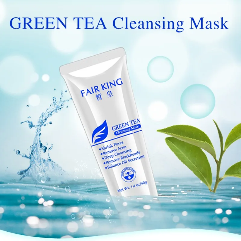 Новый Зелёный чай уход за кожей лица маска blackhead для удаления прыщей лечение нос контроль выработки кожного жира сильной фиксации воск