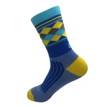 Открытый Для мужчин Спорт Бег водостойкая носки велосипедные носки для занятий Баскетболом, футболом Велоспорт для верховой езды больших размеров 40-45, двор носки