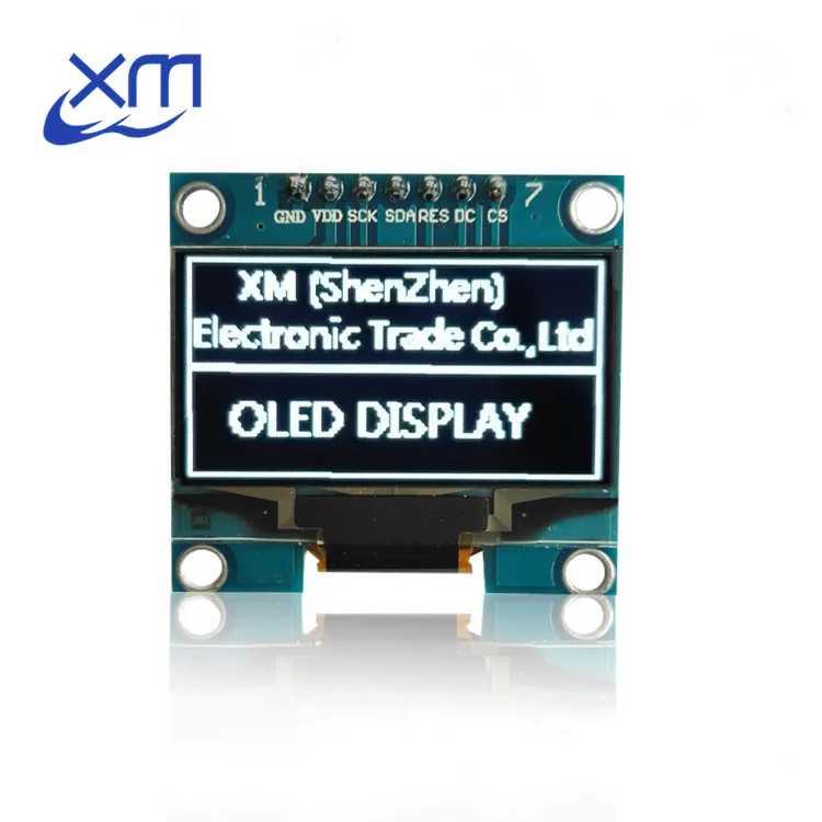 

1PCS 1.3" OLED module white color SPI 128X64 1.3 inch OLED LCD LED Display Module For 1.3" SPI Communicate D13 For Arduino