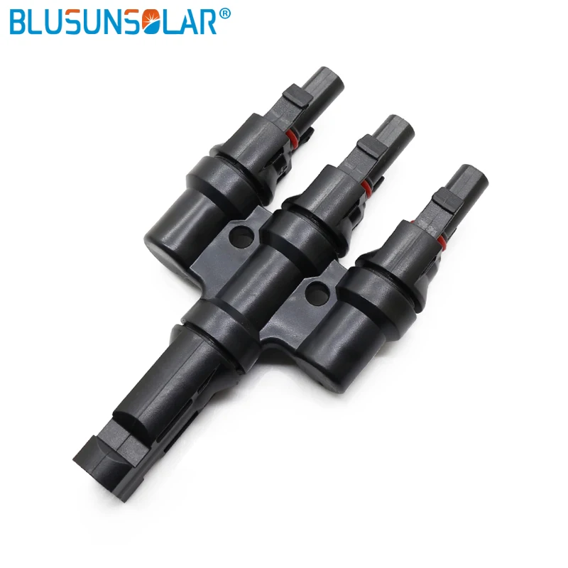 Blusunsolar IP67 3 в 1 T Солнечный коннектор штекер или гнездо 100% PP0 2 5 мм кВ ~ 6 0