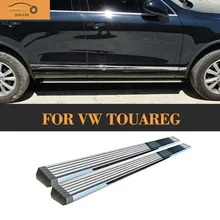 Aluminum alloy Auto side door pedal for touareg car side footplate for VW touareg 2011 UP