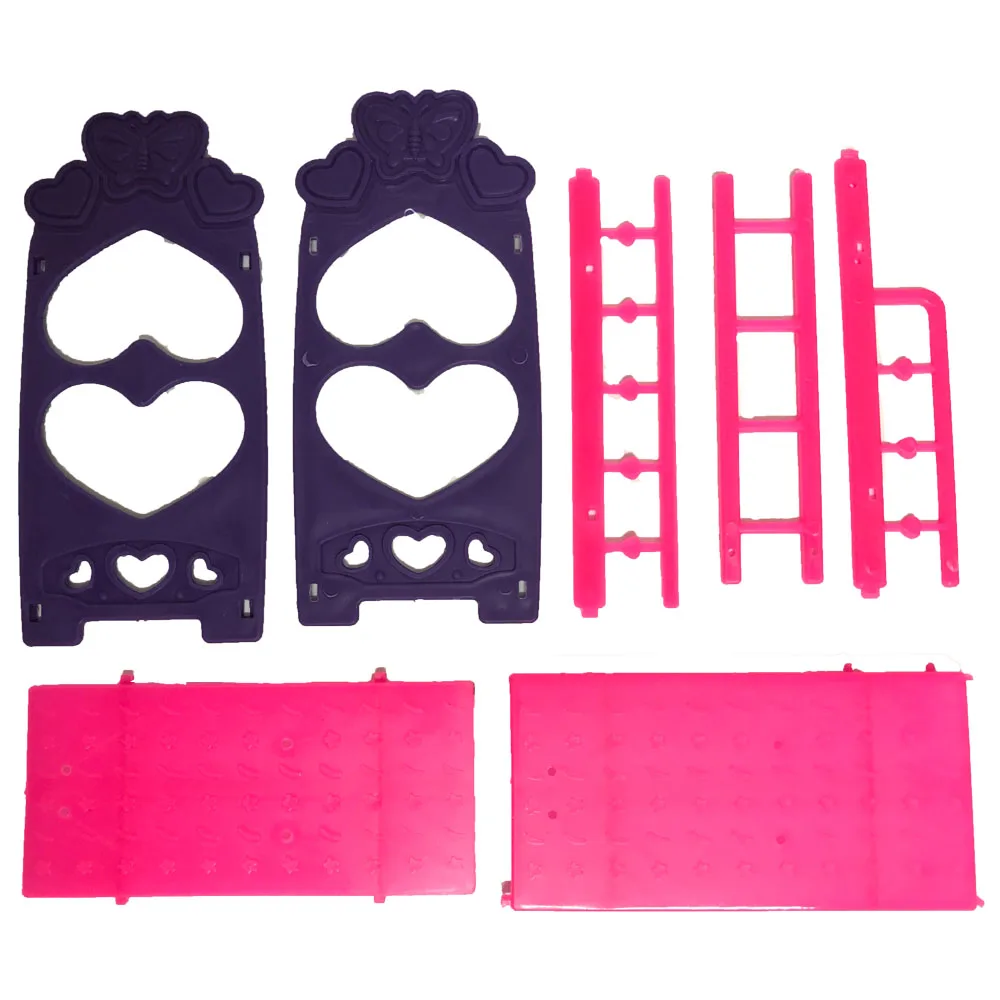 NK One Set Doll Accessories Super Cute Platic Bunk Bed Play House Toys Mini Doll House For Barbie Doll Kelly Doll Baby Toys DZ NK One Set Doll Accessories Super Cute Platic Bunk Bed Play House Toys Mini Doll House For Barbie Doll Kelly Doll Baby Toys DZ