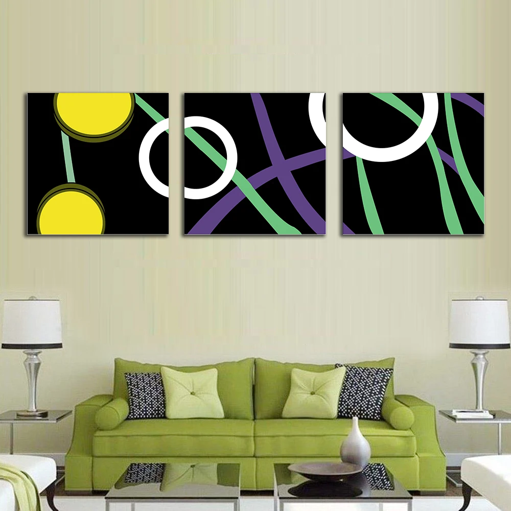 

Abstract Cartoon Indoor Decorative Pictures Modern Wall Artwork Painting For Home Bedroom Office Living Room Decoration No Frame