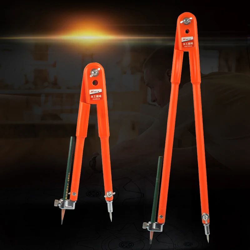 

Carpenter Compasses Pencil 90cm or 150cm Diameter Round Rules Home DIY Adjustable Woodworking Marking Scribing Hand Tools