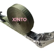 25 мм, ", 8 м-10 м, 304 из нержавеющей Tie Down Ratchet Крепление Груза пакет ремень нагрузки связывают, лодка, морское оборудование