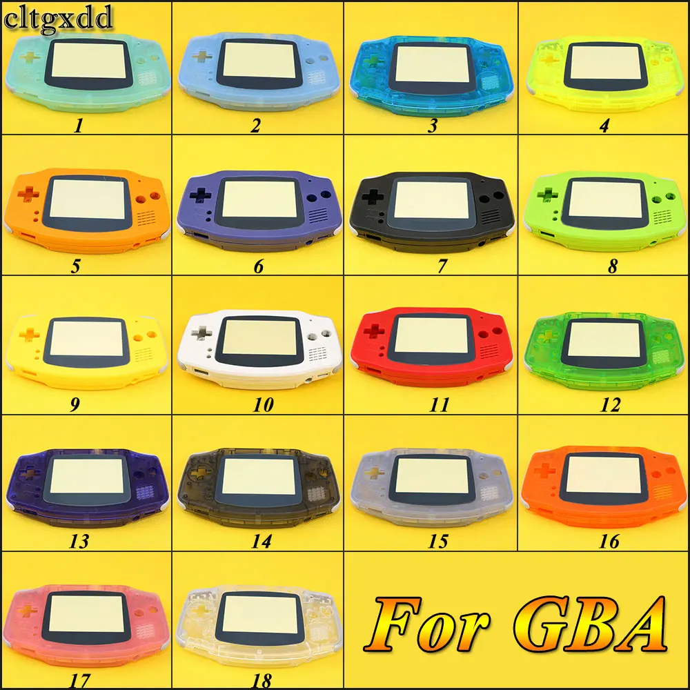 Защитный чехол для корпуса cltgxdd + Защитная пленка экрана наклейка Gameboy Advance