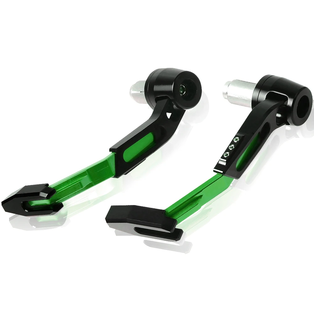 Moto Bike Handguards CNC алюминиевая ручная защита рычага сцепления защита для KTM 690 SUPERMOTO R SM SMC 690 ENDURO R - Цвет: Зеленый