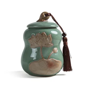 

Mini Bottle Travel High Quality Candy Tea Caddy Ceramics Jar Coffee Metal Classic Tin Seal Organizer Craft Storage Box LY155