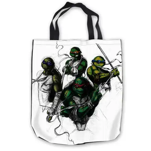 

Custom Canvas Teenage-Mutant-Ninja-Turtles (20) ToteBags Hand Bags Shopping Bag Casual Beach HandBags Foldable 180911-04-38