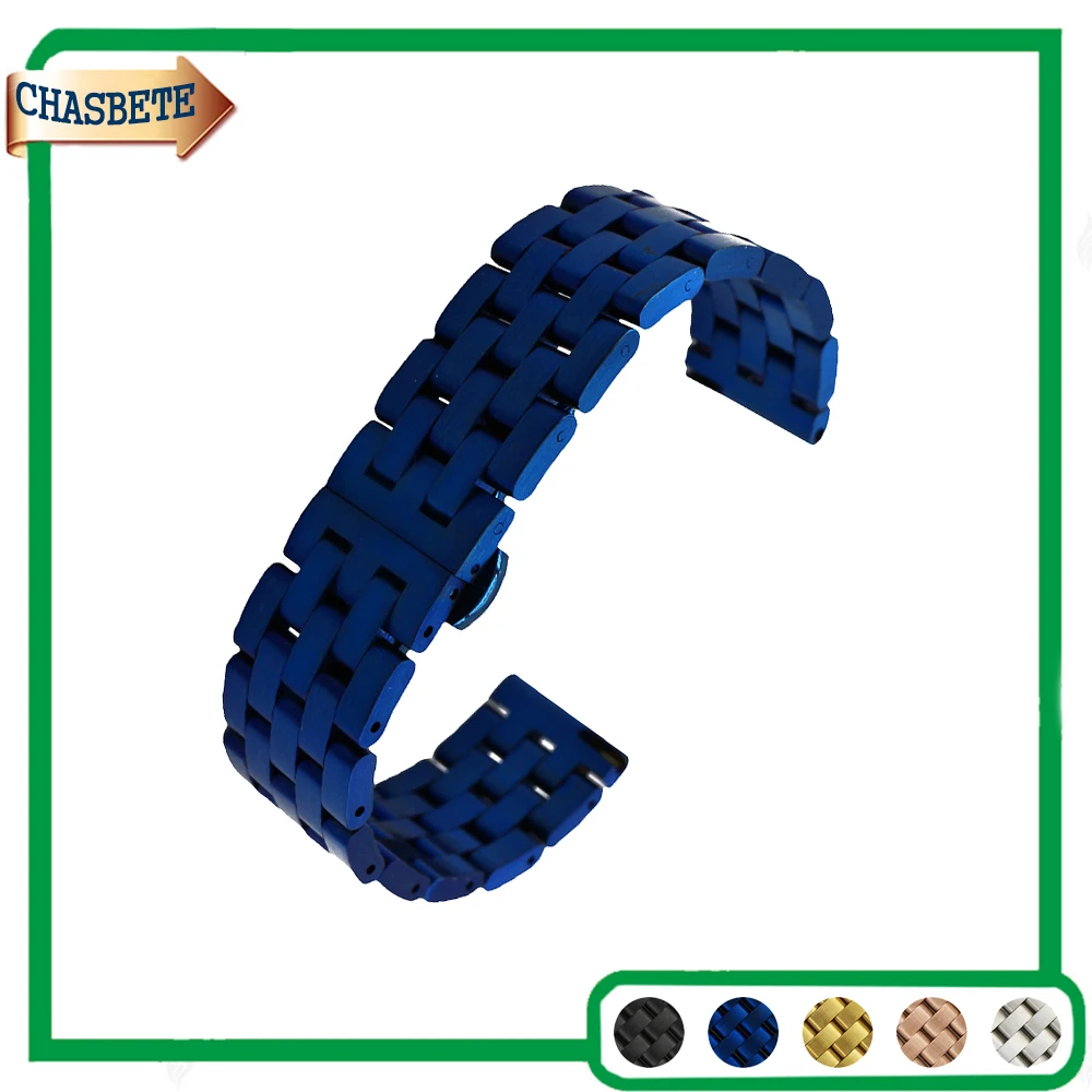 

Stainless Steel Watch Band for AP Audemars Piguet 20mm 22mm Metal Strap Quick Release Belt Wrist Loop Bracelet Black Silver Blue