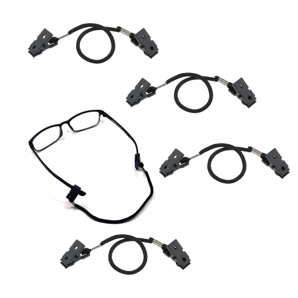 5pcs Cap Retainer Secure Hat Keeper&Holder badge clips for Outdoor Fishing Outdoor Tools Multi-function Clip with Antilost Strap