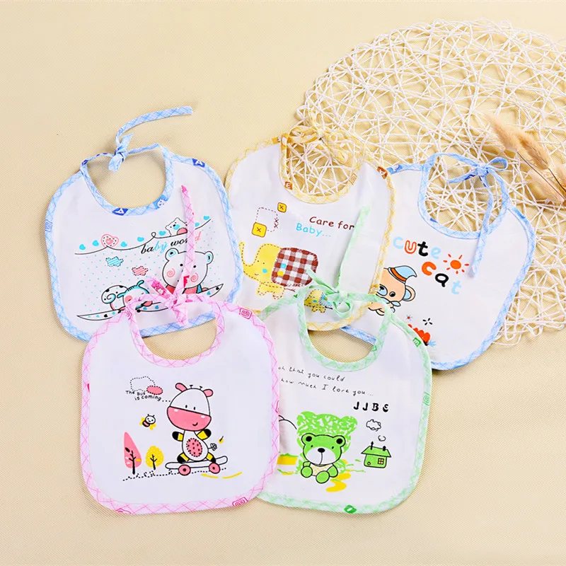 

Baby Bibs for Boy Girl Bandana Bib Burp Cloth Print Animal Triangle Cotton Baby Scarf Meal Collar Burp Baby Accessories