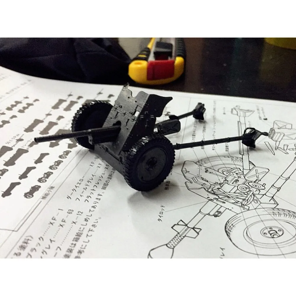 Набор военной модели Tamiya в масштабе 35035 немецкий противотанковый пистолет 37 мм