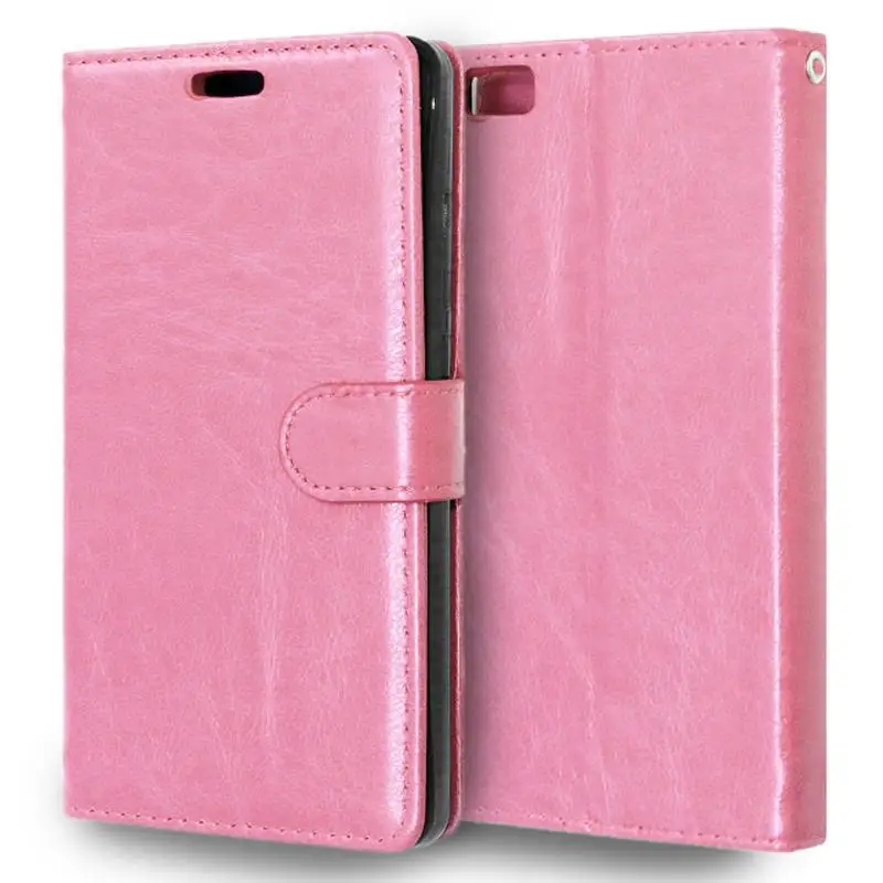 8 Colors PU leather wallet cover case For Huawei Ascend P8 Lite p8lite With Card Slots photo frame | Мобильные телефоны и